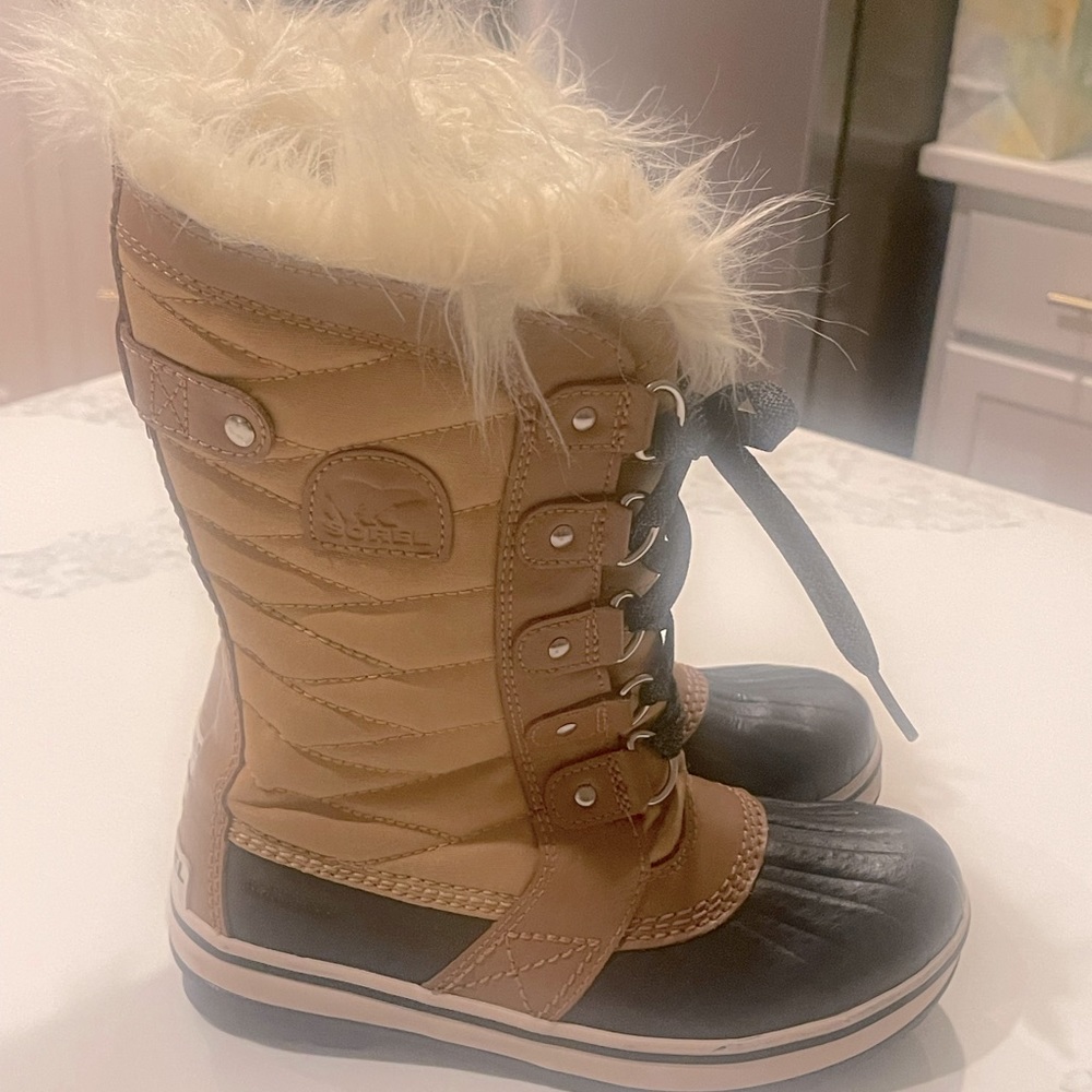 SOREL Kids' Tofino Il Faux Fur Lined Waterproof Boot